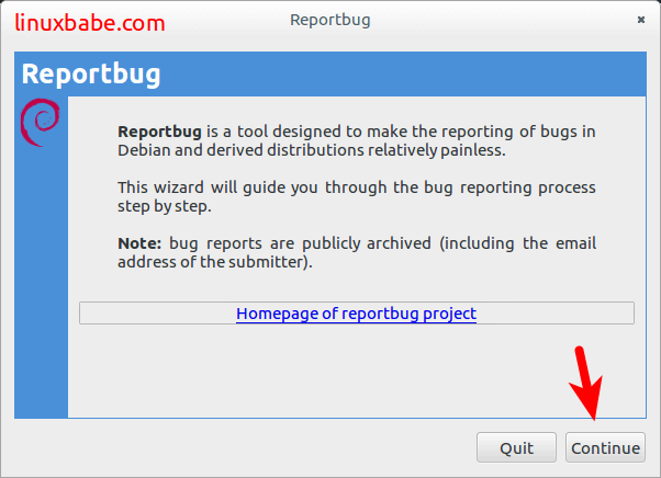 reportbug