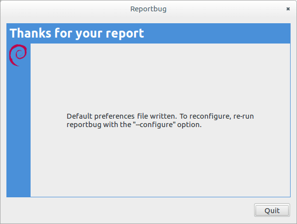 reportbug